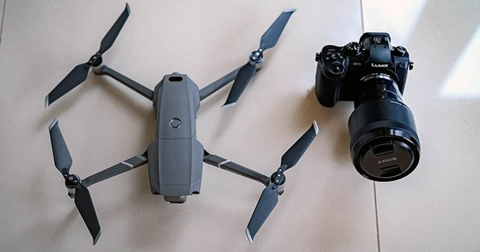 DJI Mavic 2 Aerial Video drone