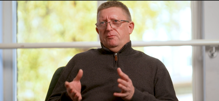 Care Recruitment Video Production Case Study. Image from documentary style video for Leeds based NCCN